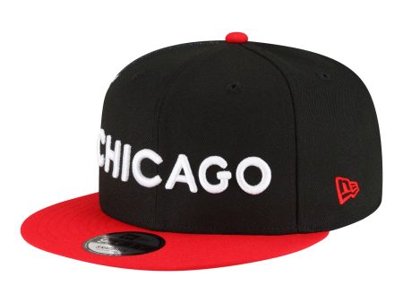 2023-24 CHICAGO BULLS CITY EDITION NEW ERA SNAPBACK HAT Discount