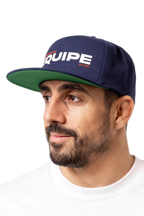 Equipe Snapback Cap - Navy Hot on Sale