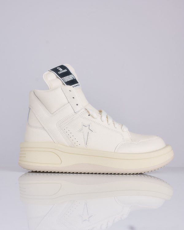 Rick Owens DRKSHDW Converse TURBOWPN White White Online Sale