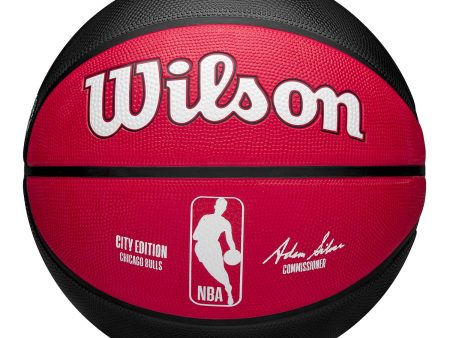 2023-24 CHICAGO BULLS CITY EDITION FULL SIZE ICON BASKETBALL Cheap