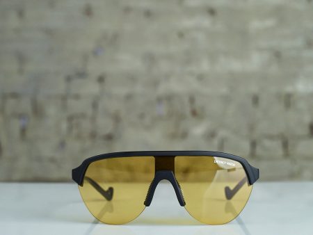 District Vision Nagata Speed Blade Sunglass Black Yellow For Cheap