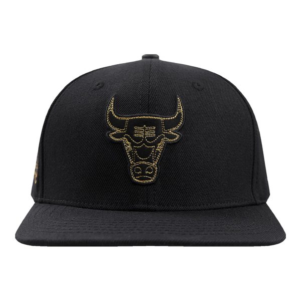 Chicago Bulls Pro Standard Gold Collection Snapback Online Sale