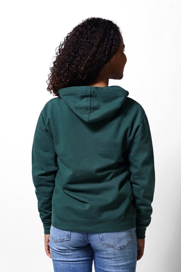 JJ Postcard Youth Hoodie - Green Cheap