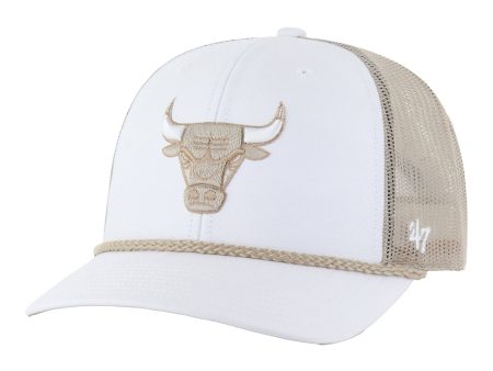 2024-25 Chicago Bulls City Edition 47 Brand Rope Trucker Hat For Sale