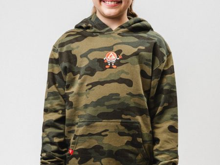 GB Barrinha Youth Hoodie - Camo For Discount