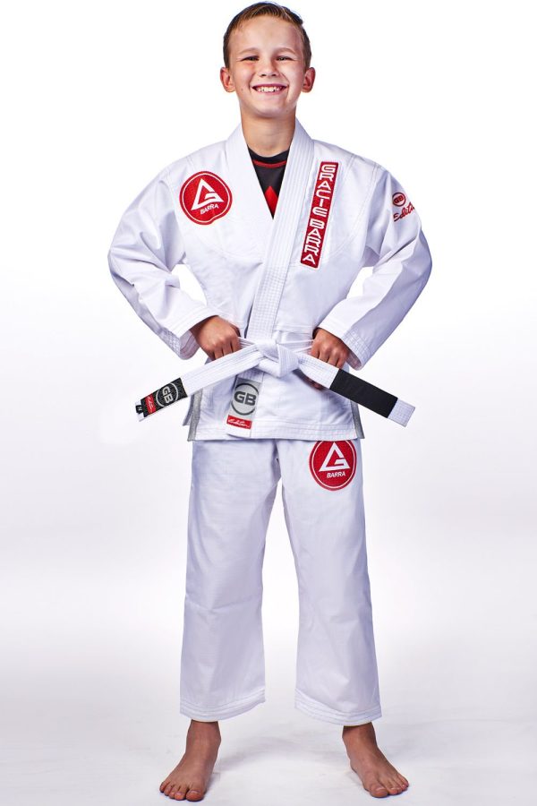 GBK Lite Ripstop Kimono w  Belt - White Online Sale