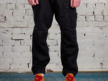 Stone Island Supima Loose Single Cargo Pant Black on Sale