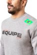 Equipe Mens Crewneck - Heather Grey Sale