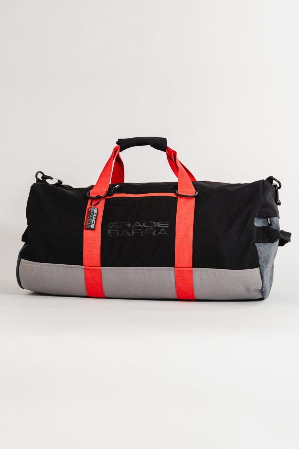 Colorblock Duffel - Black Fashion