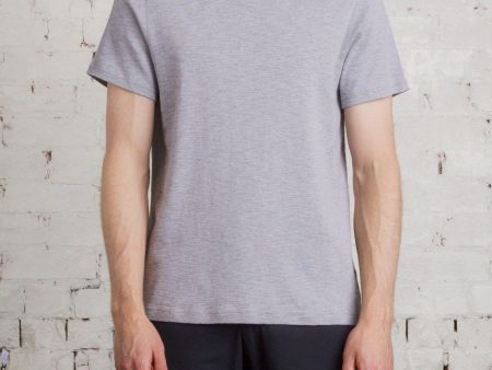 Reigning Champ 1x1 Slub Knit T-Shirt Heather Grey Online now