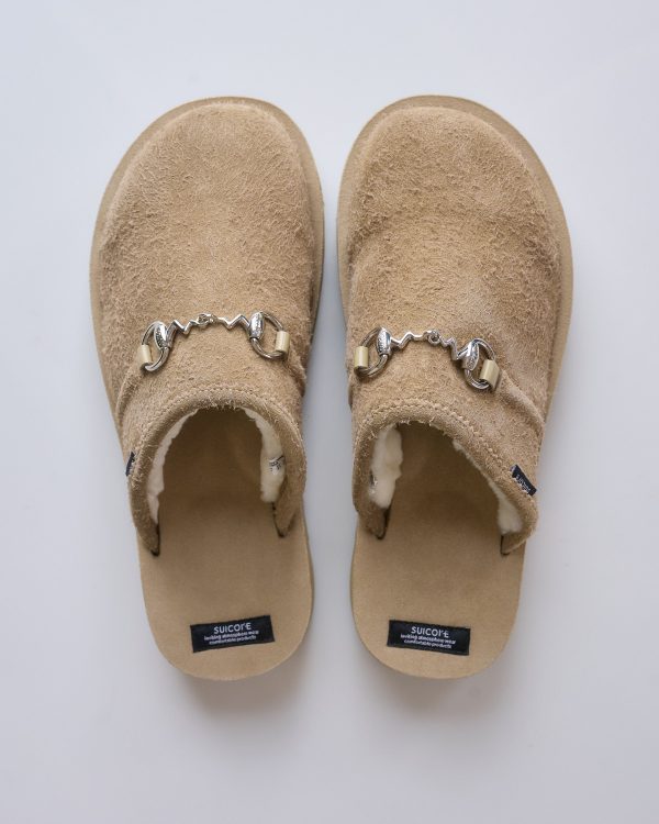 Suicoke New Wave Bit-Mule Taupe Hot on Sale