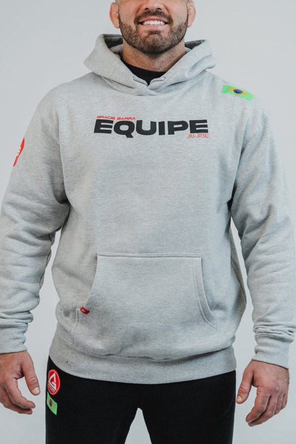 Equipe Mens Hoodie - Grey Sale