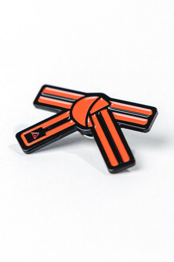 GB Youth Belt Pin - Orange Black Supply