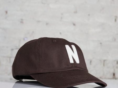 Norse Projects Felt N Sports Cap Espresso Fashion