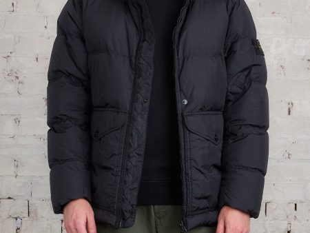 Stone Island Nylon Rep Down Jacket Black Online now