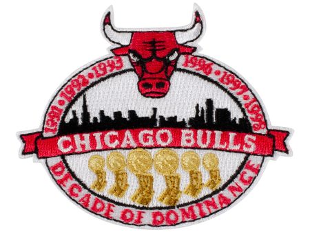 Chicago Bulls Decade of Dominance Emblem Online Hot Sale