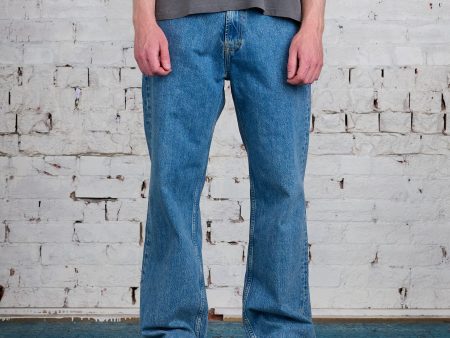 Our Legacy Third Cut Jean Blue Tech Wash Denim Online now