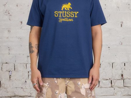 Stussy Sportswear T-Shirt Navy For Discount