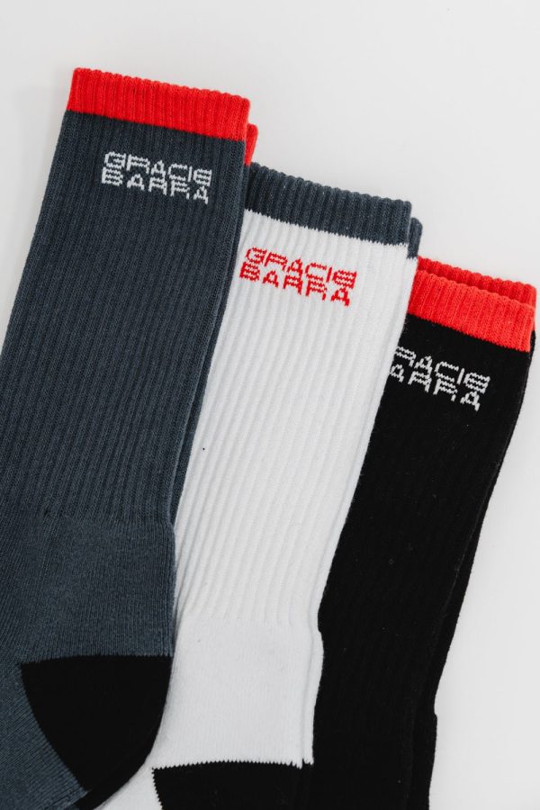 Colorblock Socks 3 Pack - Assorted Online