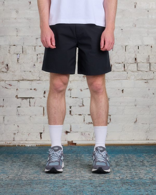 Reigning Champ Woven Solotex Cotton Ivy Short Black For Discount