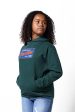 JJ Postcard Youth Hoodie - Green Cheap