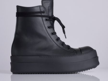 Rick Owens Mega Bumper Sneaker Black Black Black For Discount