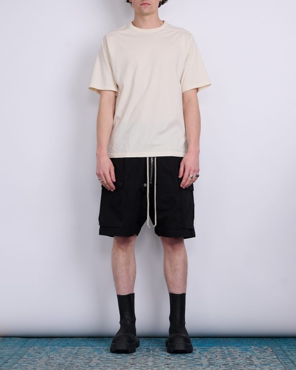 Rick Owens DRKSHDW Cargobela Short Cotton Cnvs Blk For Discount