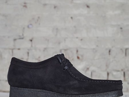 Clarks Wallabee Black Suede Online Hot Sale