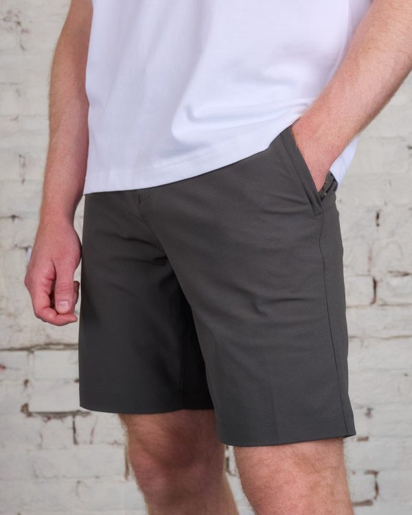 Reigning Champ Knit Coach s Short Carbon Online now