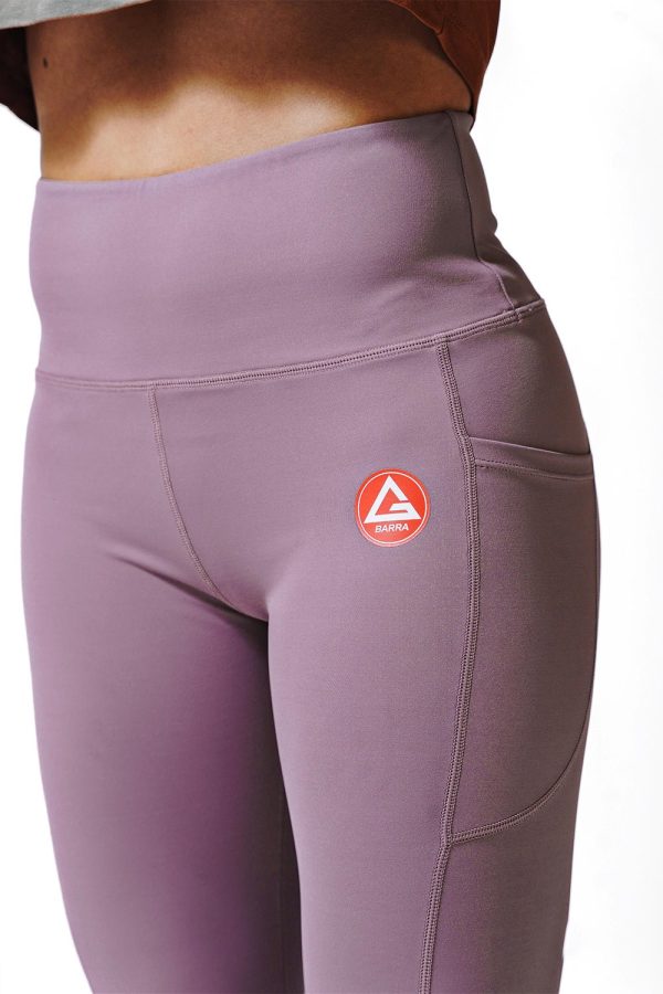 Red Shield Leggings - Mauve Cheap