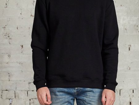 John Elliott Oversized Crewneck Black Online Sale