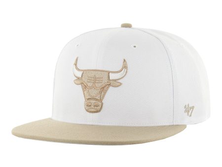 2024-25 Chicago Bulls City Edition 47 Brand Captain Snapback For Sale