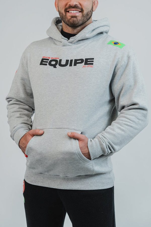 Equipe Mens Hoodie - Grey Sale