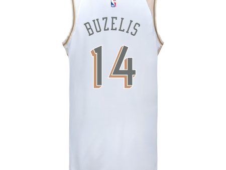 YOUTH 2024-25 CHICAGO BULLS MATAS BUZELIS CITY EDITION SWINGMAN JERSEY Hot on Sale