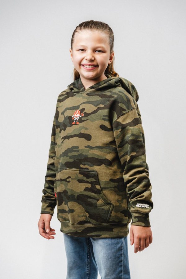 GB Barrinha Youth Hoodie - Camo For Discount