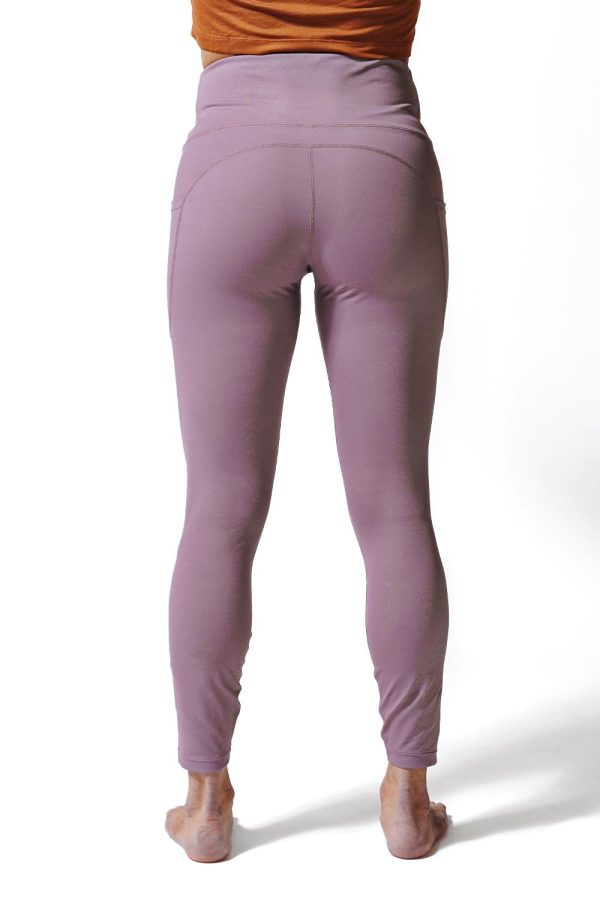 Red Shield Leggings - Mauve Cheap