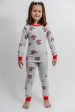 GB Barrinha Youth Pajama Set - Grey Discount