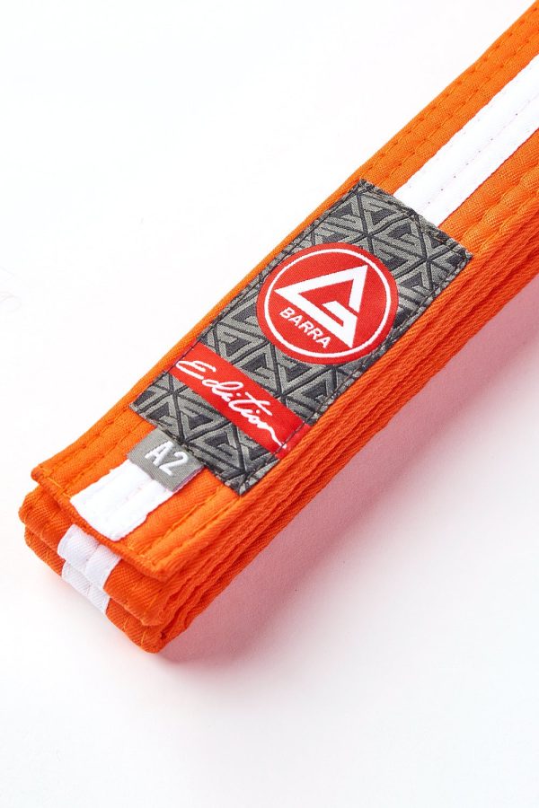 GB Edition Youth Belt - Orange White Discount