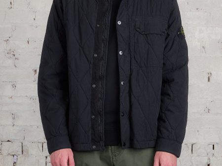 Stone Island Brushed Tela Jacket Black For Discount