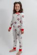 GB Barrinha Youth Pajama Set - White Cheap