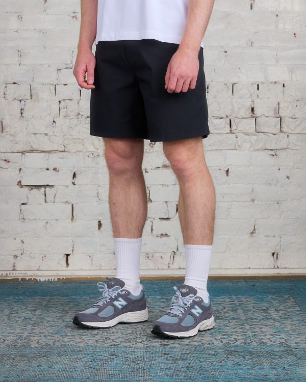 Reigning Champ Woven Solotex Cotton Ivy Short Black For Discount