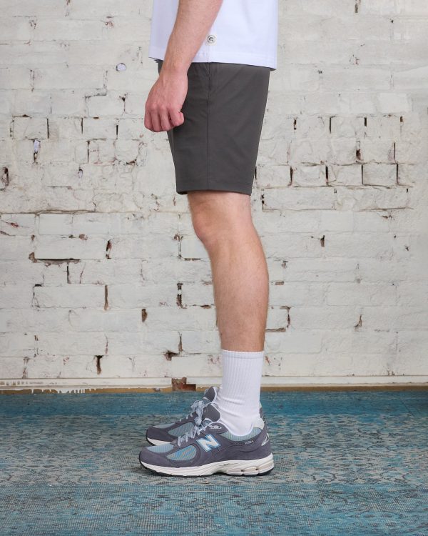 Reigning Champ Knit Coach s Short Carbon Online now