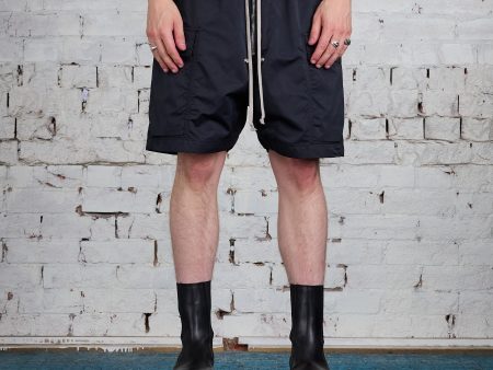 Rick Owens DRKSHDW Cargobela Short MU Black Fashion