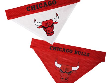 Chicago Bulls Reversible Pet Bandana Online now