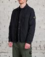 Stone Island Brushed Tela Jacket Black For Discount