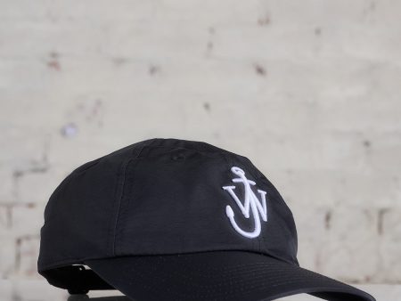 JW Anderson Anchor Logo Baseball Cap Black White Online