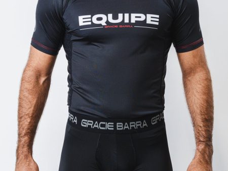 GB Essentials Mens 6  Compression Shorts Multipack - Black For Sale