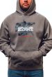 GB Collage Roots Mens Hoodie - Warm Grey Online Sale