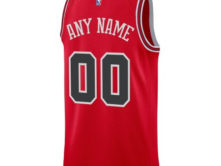 Youth Chicago Bulls Personalized Nike Icon Swingman Jersey Online Sale