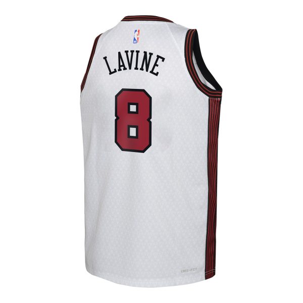 Youth Chicago Bulls Zach LaVine Nike 2022 City Edition Swingman Jersey on Sale